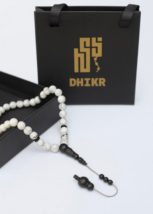 مسبحة حجر الهوليت  - مسبحة الصرح - 33 حباية DHIKR