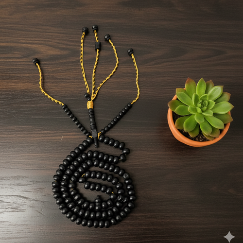 مسبحة خشب الابانوس الفريد - مسبحة خشب الملوك - ١٠٠ حبة DHIKR