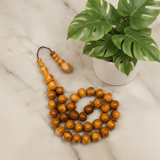 مسبحة الكوك الطبيعي - مسبحة الأصيل - ٣٣ حبة DHIKR