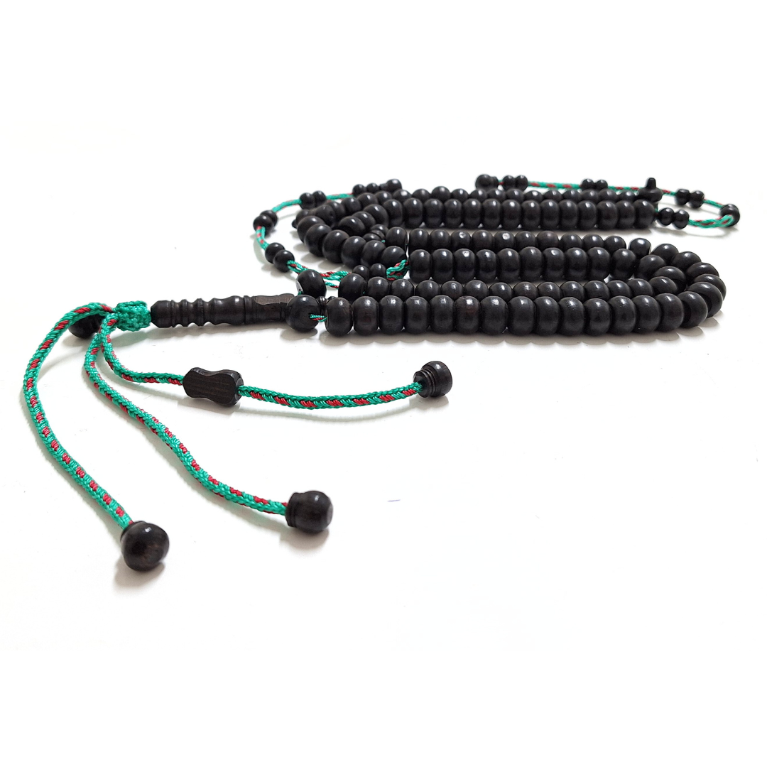 سبحة ابانوس 14 مل تيجاني DHIKR